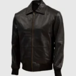 Black Sheep Leather Bomber Jacket
