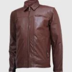 Brown Leather Jacket Mens