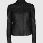 Buttoned Belle Womens Black Jacket