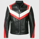 Classic Black Biker Leather Jacket
