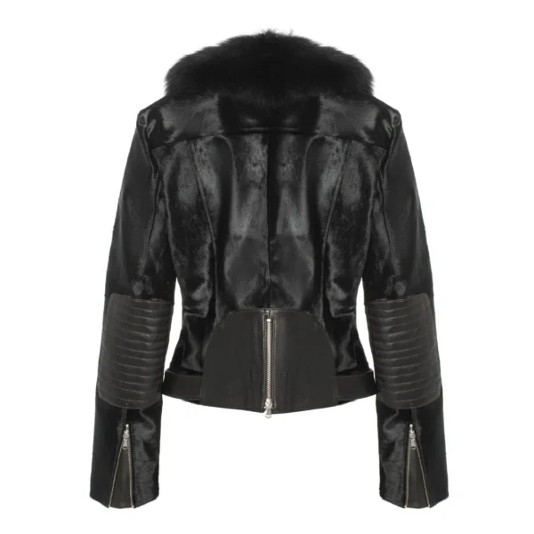 Women’s Black Leather Jacket