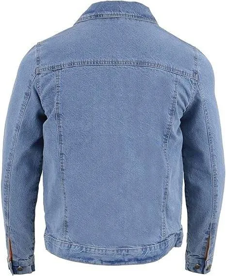 Denim Motorcycle Jacket