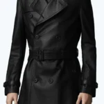Mylion Wool Lined Mens Winter Leather Car Coat