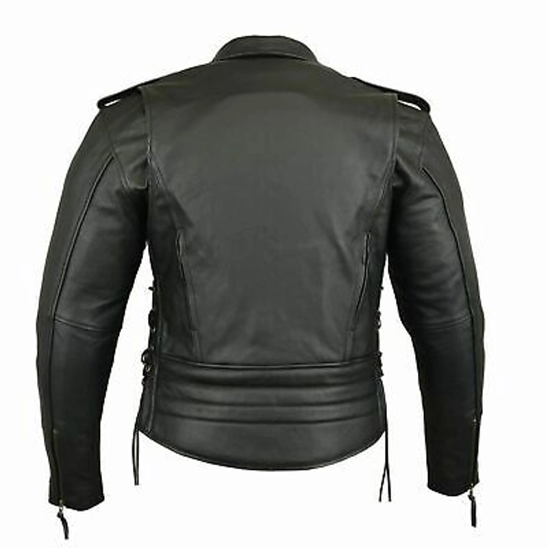 Womens Classic Motorcycle Jacket