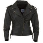 Womens Classic Motorcycle Jacket II