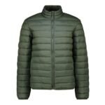 Womens Green Puffer Jacket