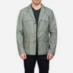 Kajetan Grey Safari Jacket